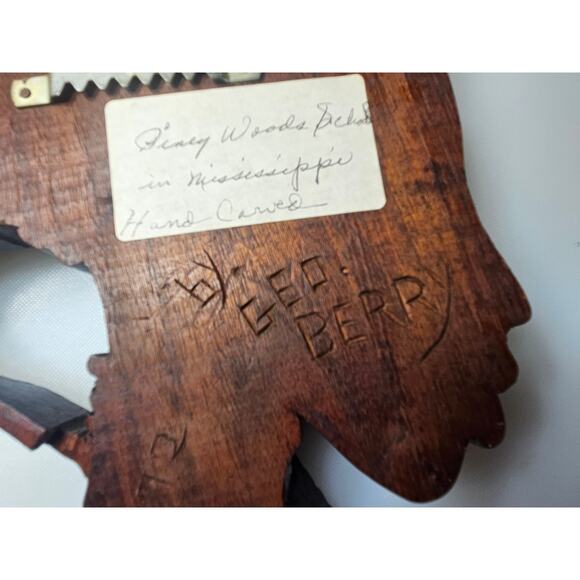 African hand carving by George Berry Sr. Signed - Picture 10 of 10